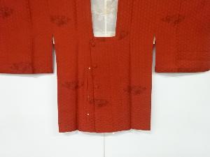 リサイクル　草花模様道行コート